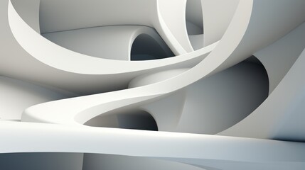 Abstract Architectural Form AI Generated