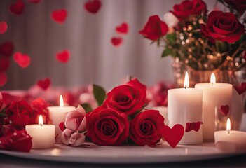 Valentine's Day Day celebration decor romantic indoors Beautiful