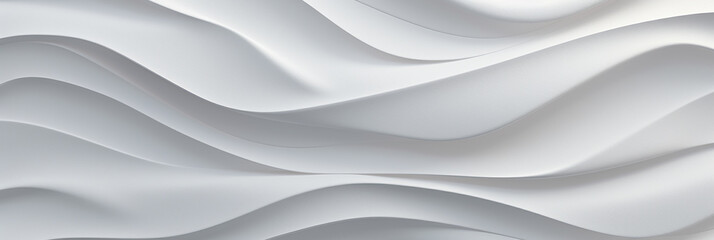 Abstract textured white background with smooth lines