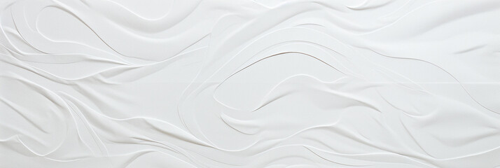 Abstract textured white background with smooth lines