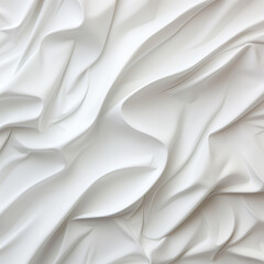 Fototapeta premium Abstract textured white background with smooth lines