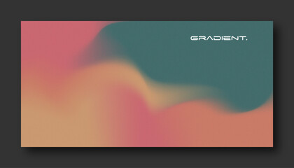 Modern Abstract gradient background with grainy texture