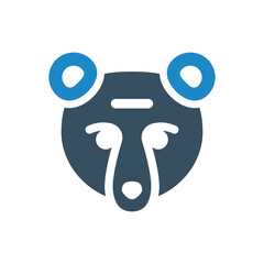 bear icon vector illustration