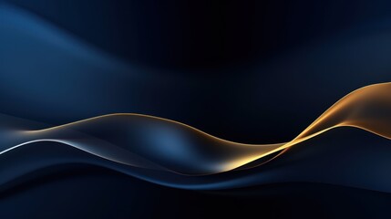 Abstract wavy background. Elegant abstract background for business presentations Generative AI