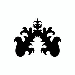 Tribal hotrod muscle car flame graphic for hoods, sides and motorcycles. Can be used as decal, sticker or tattoos too vector