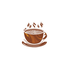  coffee shop logo template, coffee engraving logo