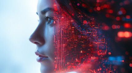 AI synaptic web, artificial brain networks, digital intelligence, high-tech neural computing.