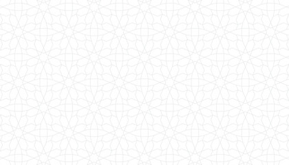 islamic background with arabic hexagonal ornament and arabian seamless geometric pattern texture use for ramadan wallpaper and eid banner