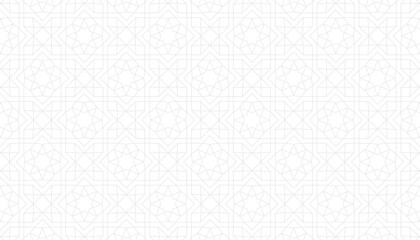 islamic background with arabic hexagonal ornament and arabian seamless geometric pattern texture use for ramadan wallpaper and eid banner