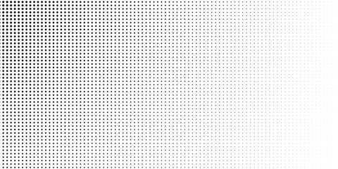 Background with monochrome dotted texture. Polka dot pattern template. Background with black dots - stock vector for dots  grunge