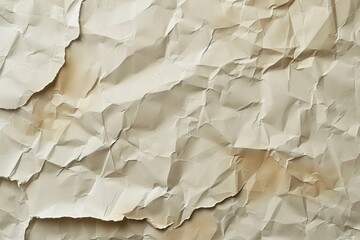 Old Crumpled Paper Texture Background