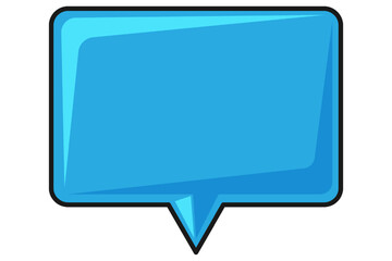 Speech Bubble Highlight Note Sticker Design