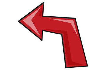 Arrow Highlight Note Sticker Design