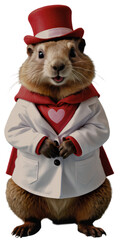 Groundhog valentine
