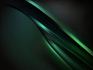 Beautiful glowing  abstract green and black background jpg.