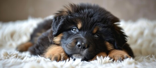 Adorable Tibetan Mastiff Puppy: A Bundle of Cuteness from a Lovable, Adorable, Tibetan Mastiff Puppy