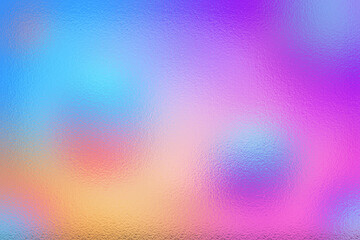 Abstract Gradient Holographic Foil Texture Background Creative Defocused Wallpaper Poster