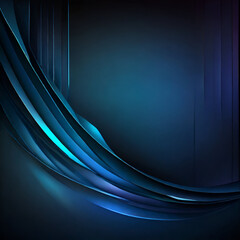 Charming glowing abstract gradient dark blue background jpg.