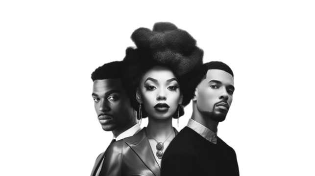 Black History Month isolated on transparent background, Generative ai. - Powered by Adobe