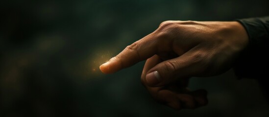 Touching Symbol: Mo's Finger Creates Mesmerizing Touching Symbol