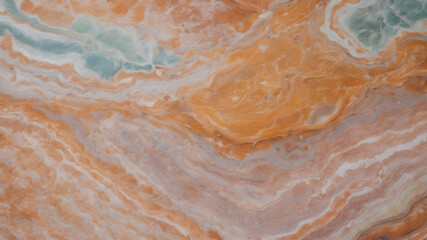 pastel color marble, pink, blue and orange marble close up texture