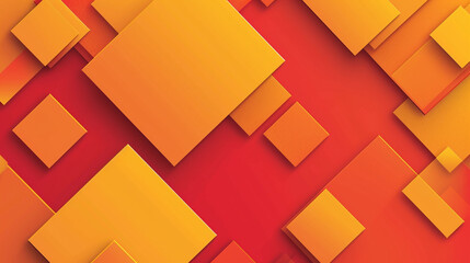 Red, orange, and yellow abstract background vector presentation design. PowerPoint and Business background.