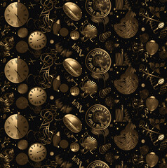 Fototapeta premium Abstract seamless pattern background. Modern stylish abstract texture. Abstract simple seamless pattern. Vintage seamless pattern. Light modern simple wallpaper. Trendy minimalist seamless pattern.