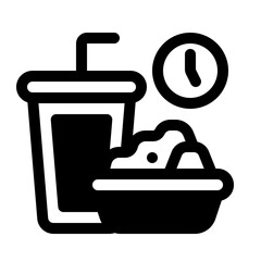 Iftar Glyph Icon