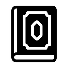Quran Glyph Icon