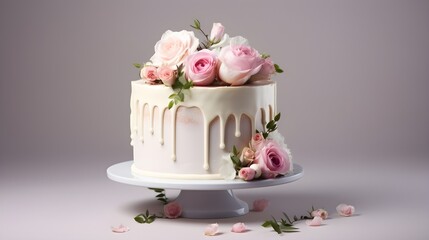 Bridal shower cake, a delightful prelude to the wedding festivities