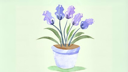 bouquet of irises