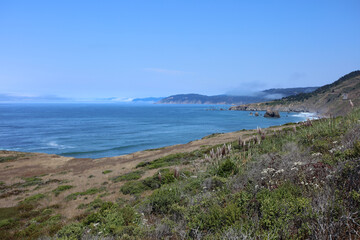 Fototapeta na wymiar Ocean Coastline View 