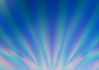 Obraz premium Light BLUE vector blurred shine abstract pattern. Colorful illustration in blurry style with gradient. The best blurred design for your business.