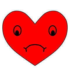 Heart Red