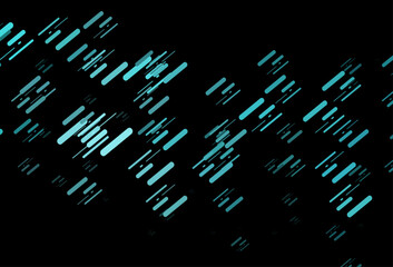 Dark BLUE vector backdrop with long lines.