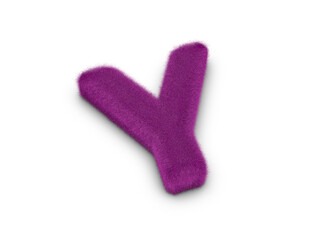 Fur letter Y