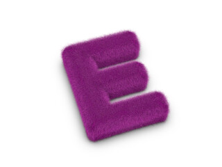 Fur letter E