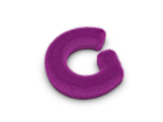Fur letter G