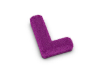 Fur letter L