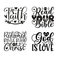 Boho Style Religious Biblical Christian Quotes T-shirt And SVG Design Bundle, Vector File. Jesus SVG Quotes T-shirt Design Bundle, Vector EPS Editable Files, Can You Download This File