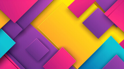 Yellow, blue-purple, and red-purple abstract background vector presentation design. PowerPoint and Business background.