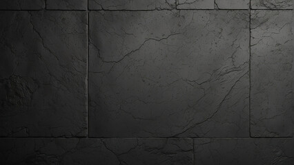 A Dark Grey Textured Stone Wall for Dynamic Presentations