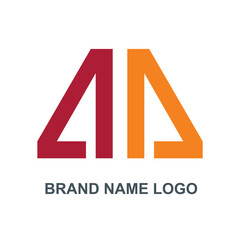 Elegant A logo letter