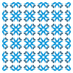 Seamless pattern with shapes