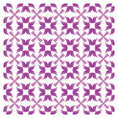 Seamless pattern with flowers and leaves