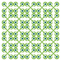 Seamless pattern with flowers