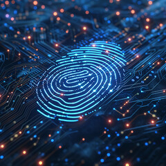 Digital biometric security and identify by finger