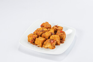 Đậu Hủ Xào Sả Ớt (Stir-Fried Tofu with Lemongrass and Chili)