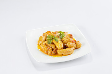 Spiced Delicacy: Lòng Heo Xào Nghệ (Vietnamese Sautéed Pork Intestine with Turmeric)