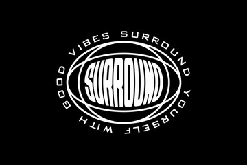 Streetwear design graphic vector templates